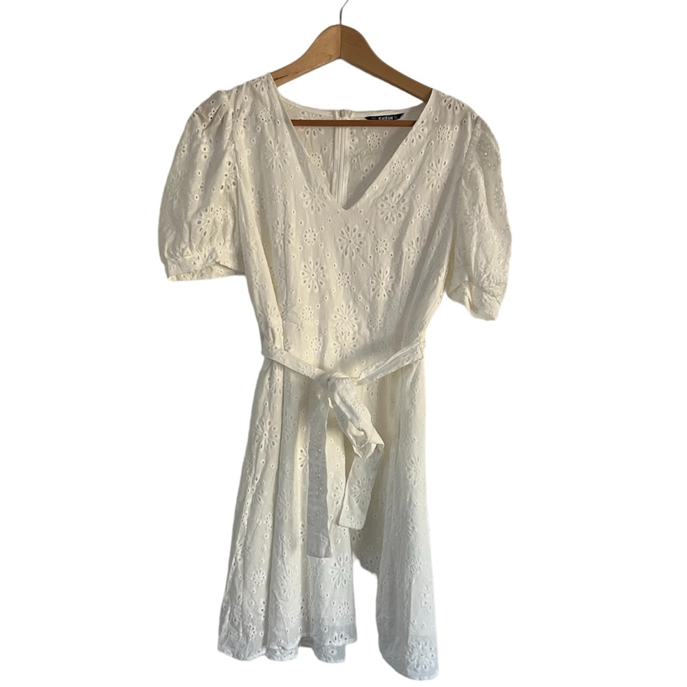 White eyelet Summer Dresses